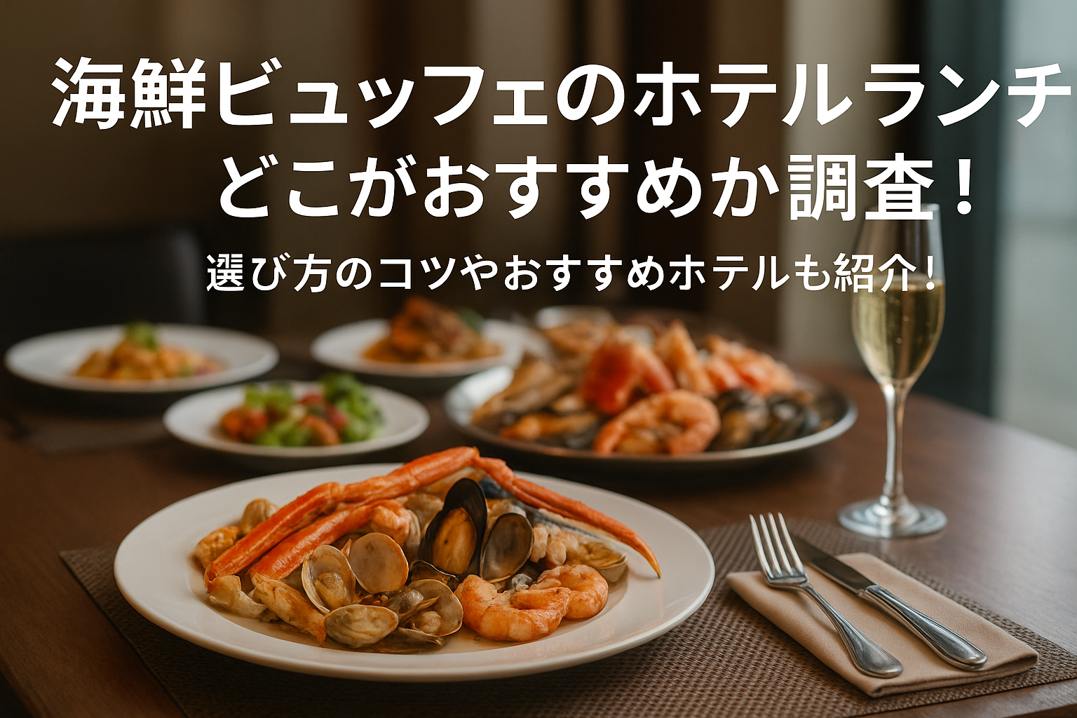 海鮮ビュッフェのホテルランチはどこがおすすめか調査!選び方のコツやおすすめホテルも紹介!