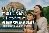 子連れUSJのアトラクションの身長制限を徹底調査！身長制限なしで楽しめる乗り物もご紹介！